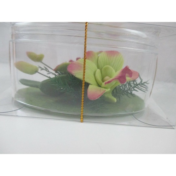Handcrafted Carved Soap Flowers Decorative Only Comes In A Clear Plastic Case - Picture 3 of 4
